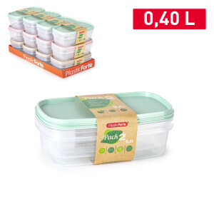 P.Forte Dóza plast pack obdél.2*400ml VRM (12/bal)