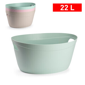 P.Forte Lavor plast ovál. s uchem 22l VRM (12/bal)