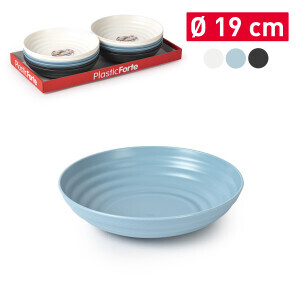 P.Forte Talíř plast Classic 19cm Surtido Bag (12/bal)