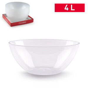 P.Forte Miska plast Classic 26cm/3,5l Trans. (6/bal)