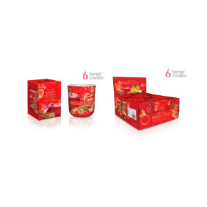 Bartek 150g Svíčka ve skle Christmas Fruit Garden (12/krt)