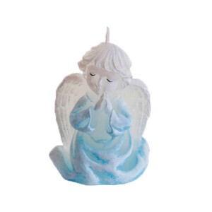 Bartek Svíčka Christmas Angel Rafael 85 Blue (12/krt)