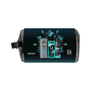 Fa+Syoss Dár.sada M 250ml SG+150ml Spray+440ml SHP+Bag (6/krt)