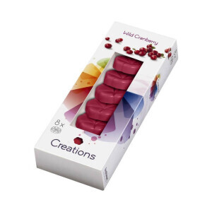 Bolsius Svíčka Creations 8ks Wild Cranberry (6/krt)