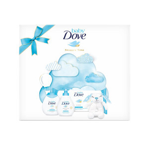 Dove Dár.sada Baby 200ml HTT+200ml BL+50ks Wipes+Bunny (8/krt)