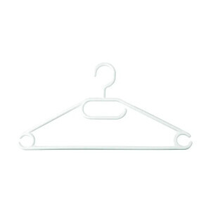 Ramínka plast 41cm 5ks Bílá (32/krt) 