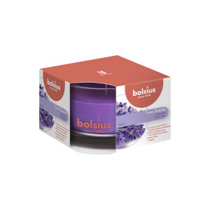 Bolsius Svíčka ve skle 63/90mm True Scents Lavender (6/krt)