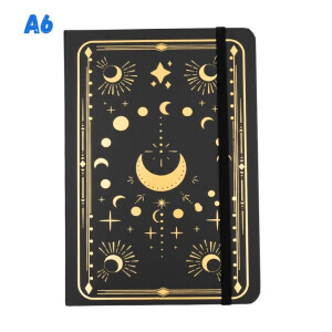 Poznámkový blok A6/80list Stars (100/bal 200/krt)