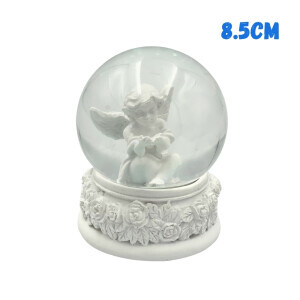 Vánoční sněžítko anděl 8.5cm (96/krt)