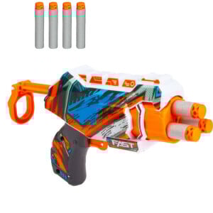 FOAM STRIKEX Pissol -Fass S- w 4 foam arrows (12/krt)
