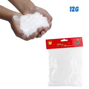 DIY Dekorační sníh umělý 12g (12/bal 600/krt)