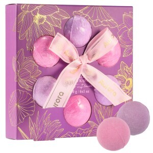 Aurora Dár.sada N SPA Lotus flower 6*30g Koupelová bomba (20/krt)