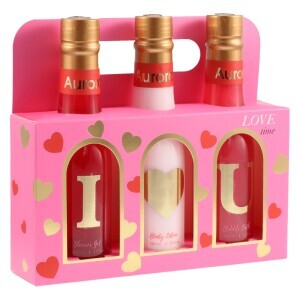 Aurora Dár.sada N Love time 150ml SG+150ml těl.mléko+150ml Pěna do koupele