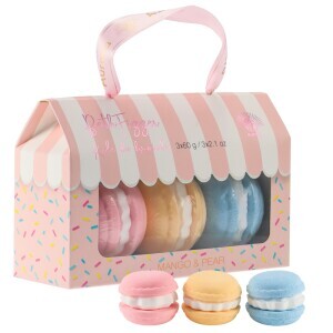 Aurora Dár.sada N Macaron 3*60g Koupelová bomba (8/krt)
