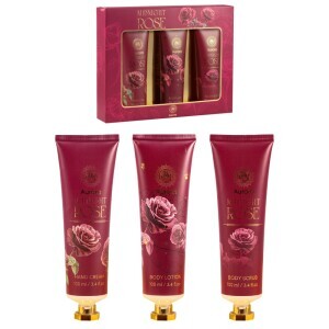 Aurora Dár.sada N Midnight Rose 100ml krém na ruce+100ml těl.mléko+100ml těl.peeling (4/krt)