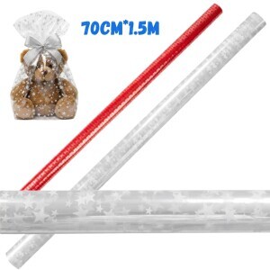 Balící papír 70cm*1.5m metalický (40/bal 240/krt)