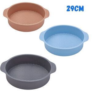 Formy na pečení silikonové 29cm (6/bal 72/krt)