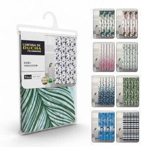 Závěs do koupelny 180*200cm (60/krt)