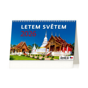 Helma Kalendář 226x139(30) Letem světem