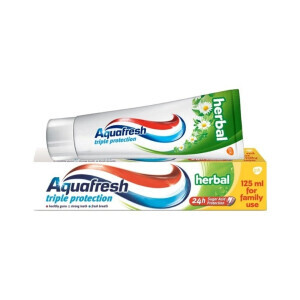 Aquafresh 125ml ZP Tripple Proctection Herbal (12/krt)