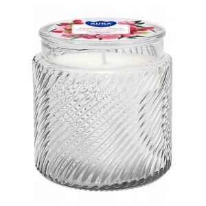 Bispol Svíčka ve skle aroma AC-001-372 Raspberry-Peony(6/krt)