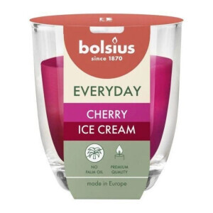 Bolsius Svíčka ve skle 80/70 cherry icecream(6/krt)