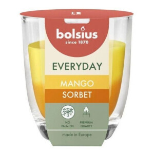 Bolsius Svíčka ve skle 80/70 mango sorbet (6/krt)