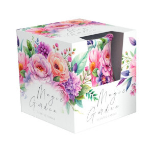 Santo 75g svíčka ve skle Magnolia (12/krt)