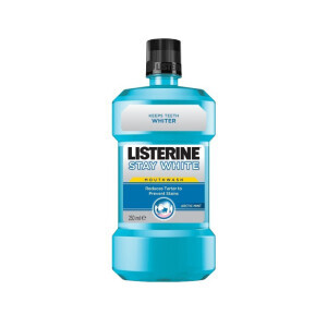 Listerine 500ml Ústní voda CZ Stay White (6/krt)