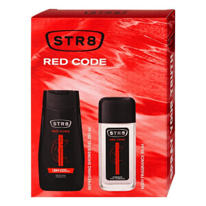 STR8 Dár.sada 85ml DNS+250ml SG Redcode (6/krt)