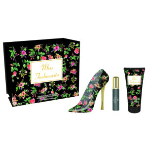 Miss Fashionista Dár.sada N Black 100ml EDP N +100ml Body Lotion +15ml Pocket Sprej(24/krt)