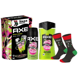Axe Dár.sada M 250ml SG+150ml Spray+ponožky Epic Fresh (6/krt)