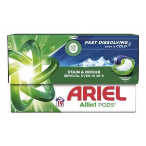 Ariel Gelové kapsle 19ks Mountain Spring (4/krt)