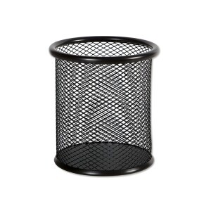 Concorde Kalíšek na tužky 9*10*9cm kovový černý (12/bal 96/krt)