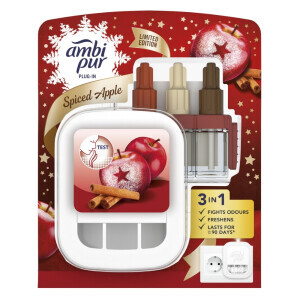 Ambipur 20ml komplet Spiced Apple (4/krt)