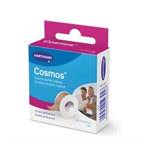 Cosmos náplast cívková pevná 5m x 1,25cm (240/krt)