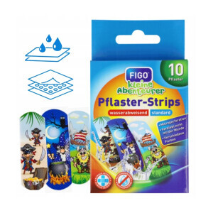 Figo náplast dětský malý 10ks Adventure N (20/bal 400/krt)