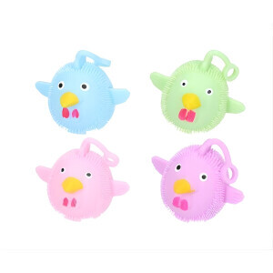 Mačkací kuře 10cm 4ass (12/bal 208/krt)