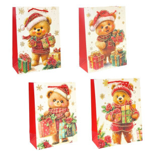 Vánoční dárková taška ''XL'' (12/bal 240/krt)