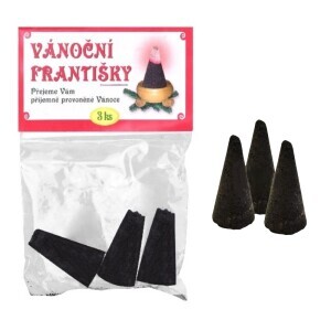 Vánoční františky 3ks (150/krt)