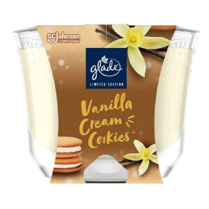 Glade by Brise Svíčka 204g Vanilla Cream Cookies (4/krt)