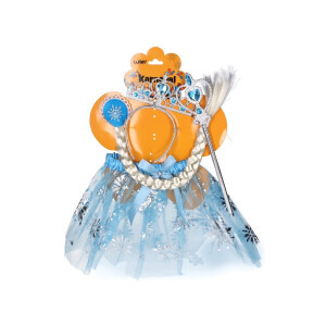 Karnevalový set princezna 29cm (100/krt)