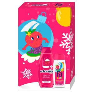 Fa+Schauma Dár.sada Kids 250ml SG+400ml Šampon Raspberry (6/krt)
