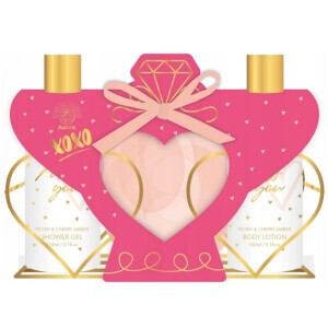 Aurora Dár.sada White Tea srdce kovová 3ks(4/krt)