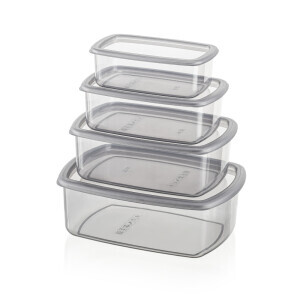 Softchef Sada dózy 4ks obdelnikové Easybox (36/krt)