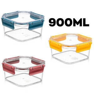 Softchef Dóza plast obdelnikové 900ml Chef box (24/krt)