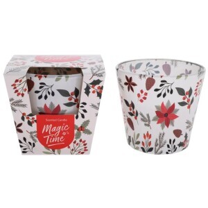 Santo 115g svíčka ve skle Magic Time NEW (6/krt)