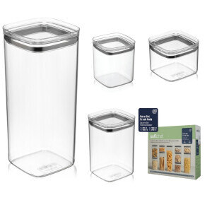 Softchef Sada dózy plast 5ks Storage box (8/krt)