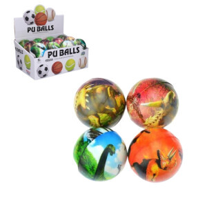 Míček dinosaurus 7cm (192/bal 384/krt)