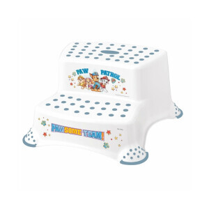 Dvojitý Taburet Deluxe nosnost 120kg bílá 40x37x21(5/krt)